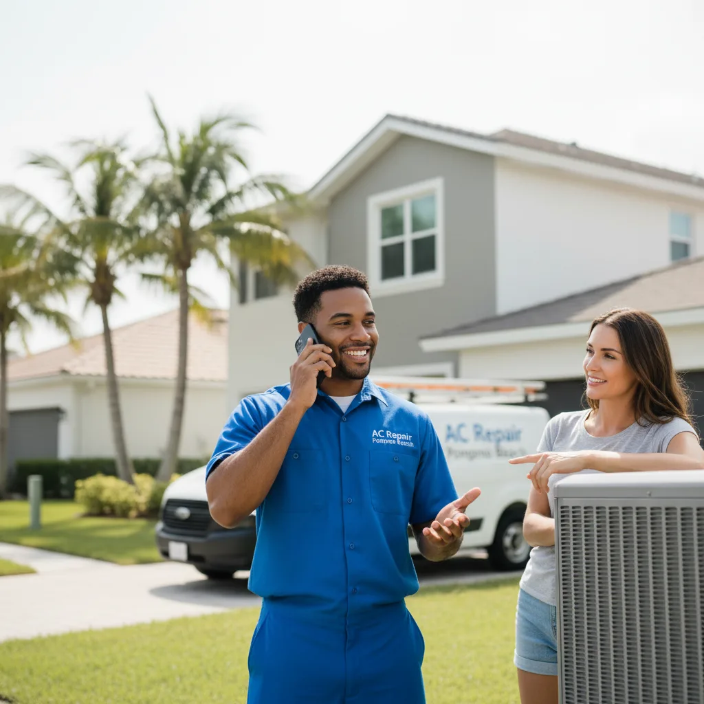 AC Repair Pompano Beach customer support in Noblesville